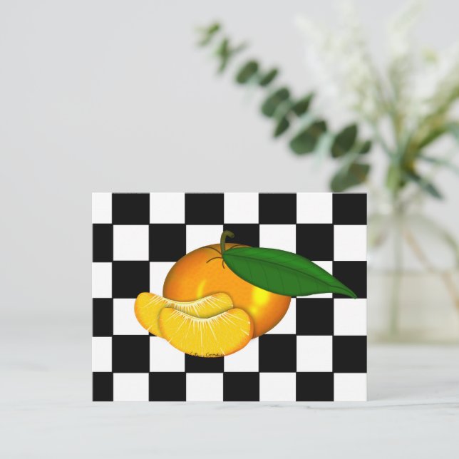 TANGERINE PÅ RUTIGT VYKORT (Stående Fram)