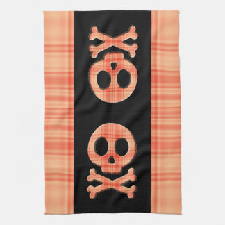 Tangerine Play Skull Kökshandduk