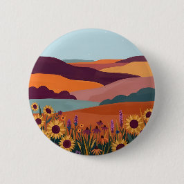 Tangerine & Plum Prairie Knappar