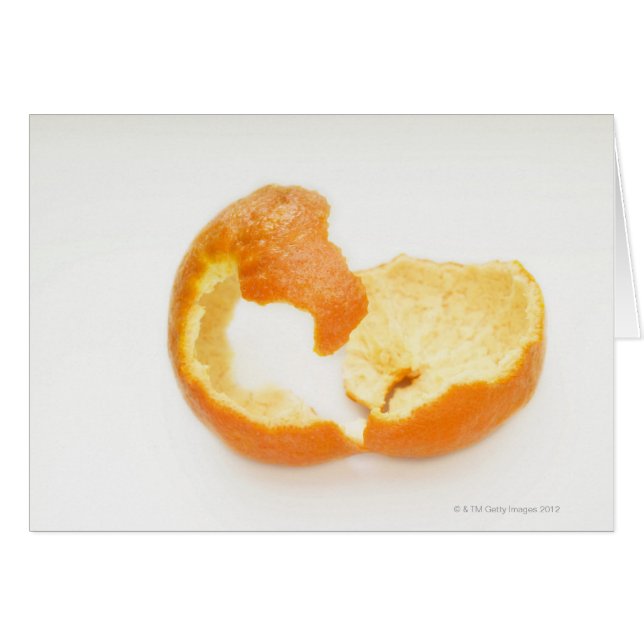 Tangerine skal hälsningskort (Framsidan Horizontal)