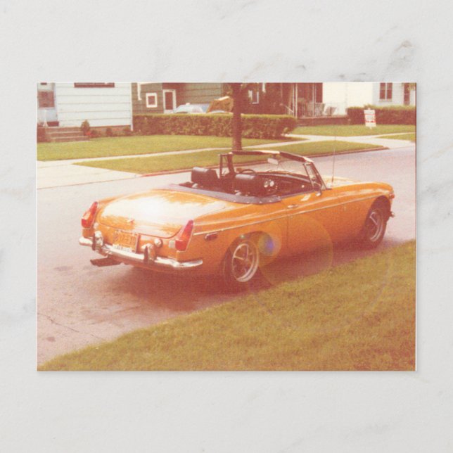 Tangerine Speedo Vykort (Framsida)