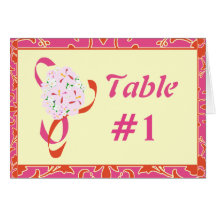 Tangerine Tango, Rosa, Damask Bord Card