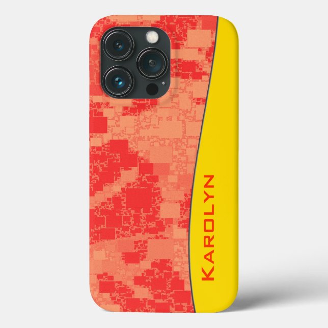 Tangerine Zeal Tiled Artwork (Baksida)