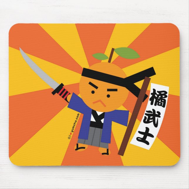 TangerineSamurai Mousepad Musmatta (Framsidan)