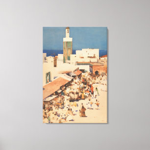 Tangier av Arthur Melville Print Canvastryck