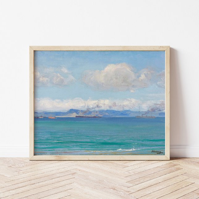 Tangier Bay | Herr John Lavery Poster (Skapare uppladdad)