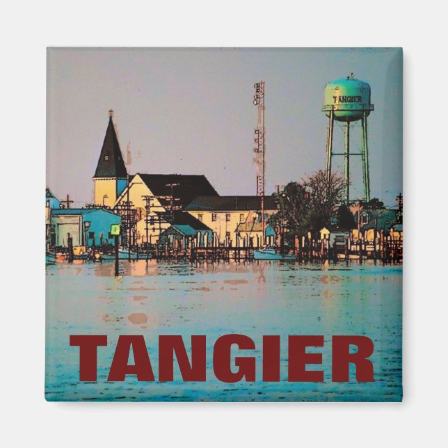 Tangier Island Magnet (Framsidan)