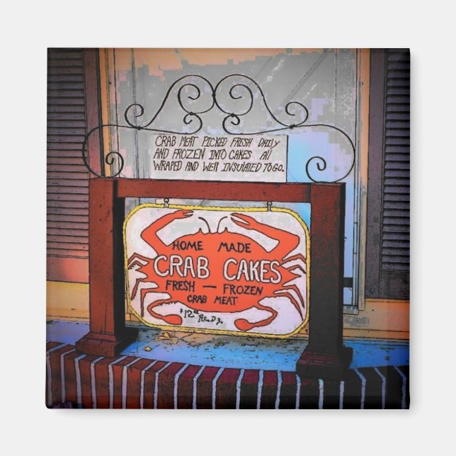 Tangier Island Magnet (Framsidan)