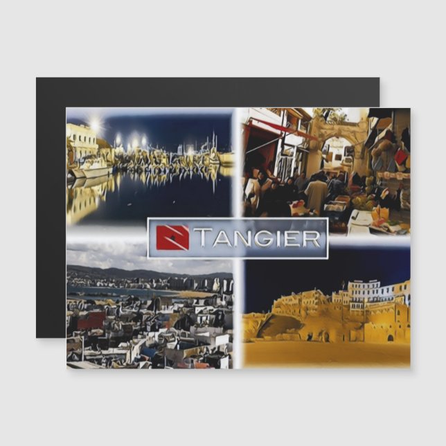 Tangier - Marocco - Mosaic - (Fram/baksida)