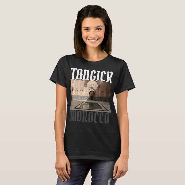 Tangier Marocko Epic T Shirt (Hel framsida)