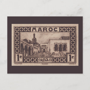 Tangier, Marocko - vykort