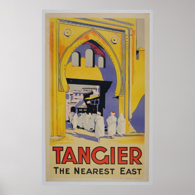 Tangier Poster (Framsidan)