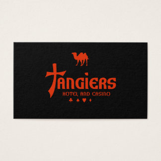 Tangiers Hotel och Casino Las Vegas Bugsy Siegel R Visitkort
