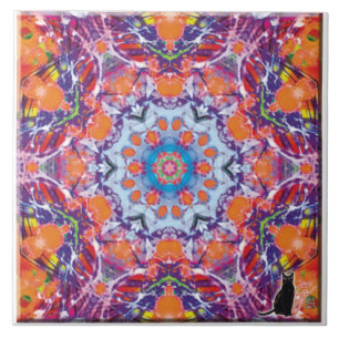 Tangiers Kaleidoscope Tile Kakelplatta