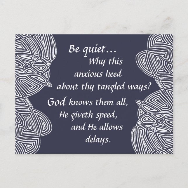 Tanglade vägar vykort (Framsida)