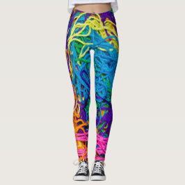 Tanglar av garn leggings