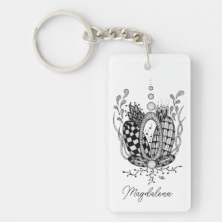 Tangle Art: Florales Design, Ovale - 