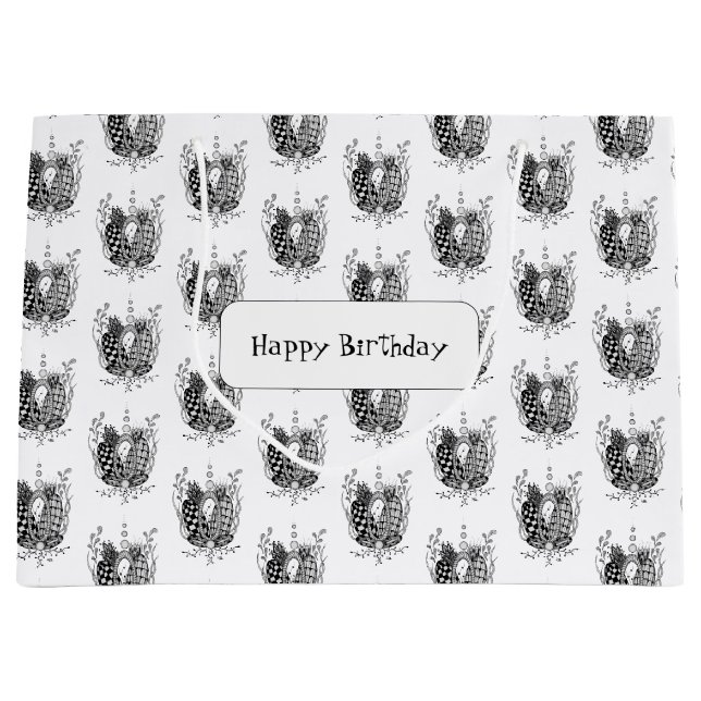 Tangle Art: Florales Design, Ovale -  (Framsidan)