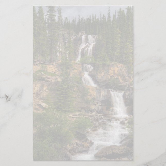 Tangle Falls Waterfall Brevpapper (Framsida)