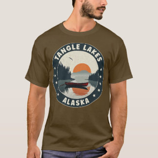 Tangle Sjöar Alaska Sunset TShirt T Shirt