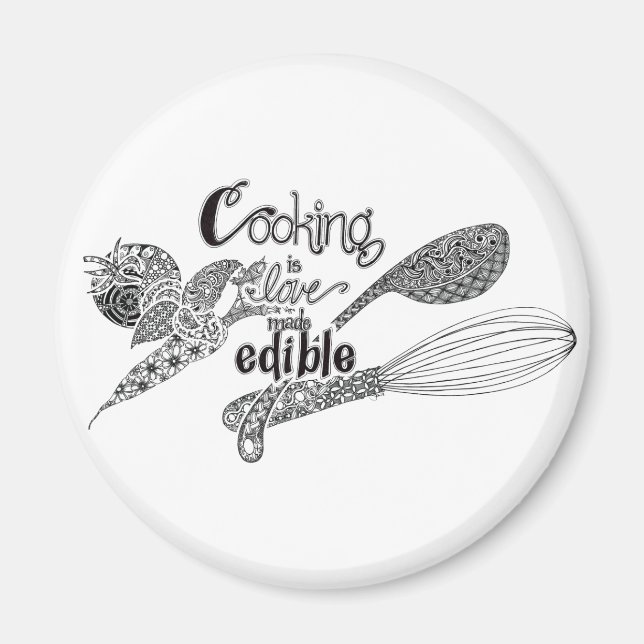 Tangled "Cooking" Magnet (Framsidan)