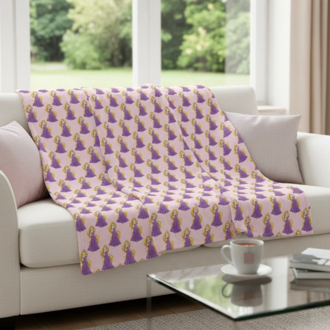 Tangled Fleece Blanket (Skapare uppladdad)