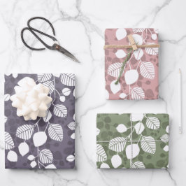 Tangled Foliage Canopy Modern Botanical Silhouette