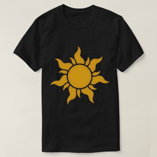 Tangled Kingdom Sol Passande T-Shirt (Design framsida)