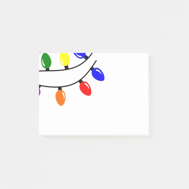 Tangled Ljus Post-it Notes Block (Framsida)