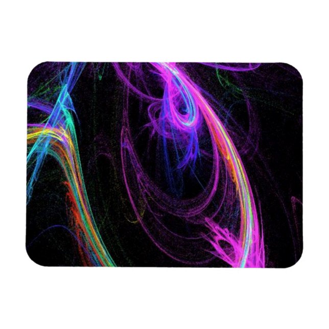 Tangled Neon Rainbow Magnet (Horisontell)