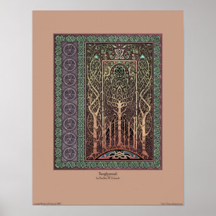 Tanglewood affisch (14x18")
