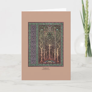 Tanglewood Celtic Art Greeting Card Kort
