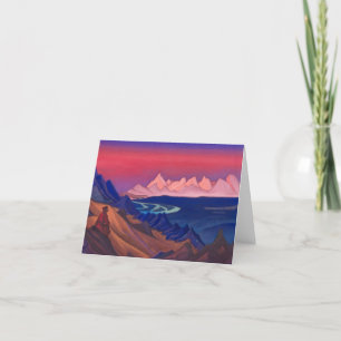Tanglha, Sång i Shambhala av Nicholas Roerich Tack Kort