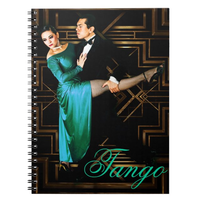 Tango Argentino Anteckningsbok (Framsidan)