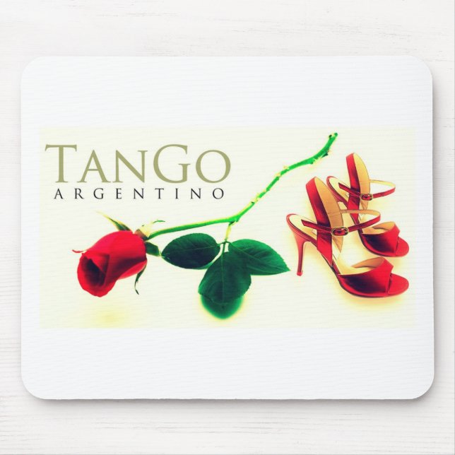 Tango argentino vintage musmatta (Framsidan)