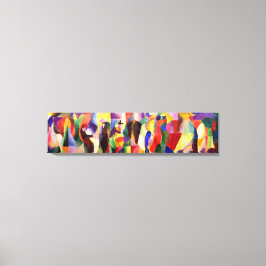 Tango Bal Bullier - Abstrakt Art av Sonia Delaunay Canvastryck