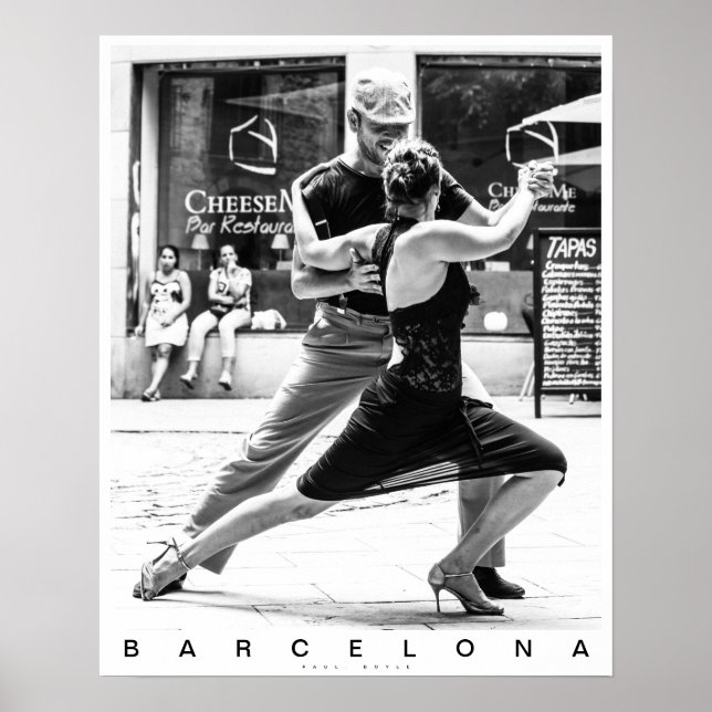 Tango Barcelona Poster (Framsidan)