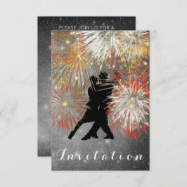 Tango Boll Karneval Dansfest Inbjudningar