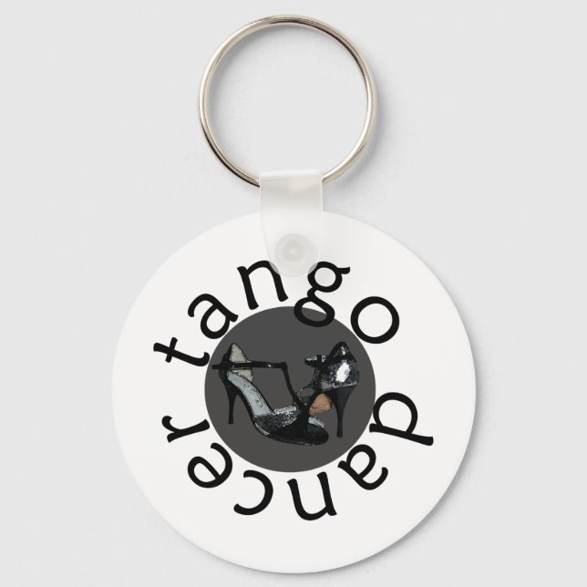 Tango Dance coola design! Nyckelring (Framsida)