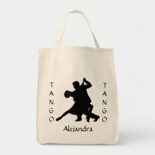 Tango Dance Silhouette Personal Tygkasse