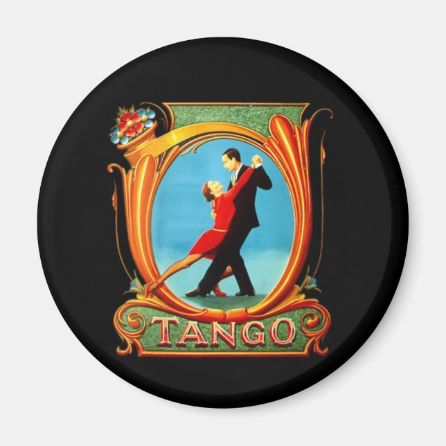 Tango Dancer Magnet (Framsidan)