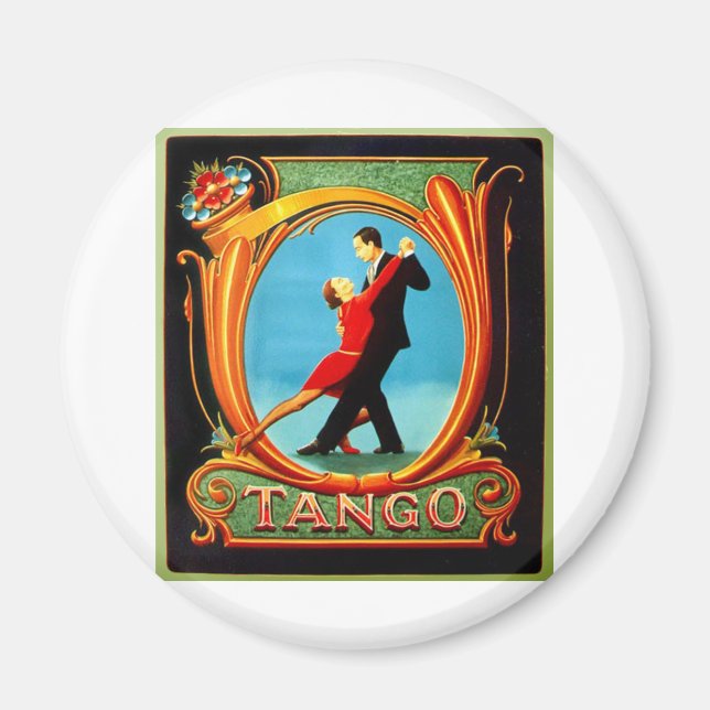 Tango Dancer Magnet (Framsidan)