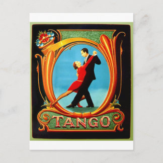 Tango Dancer Vykort