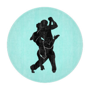 Tango Dancers Clearboard - Välj Färg