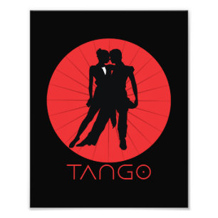 Tango Dancers Fototryck