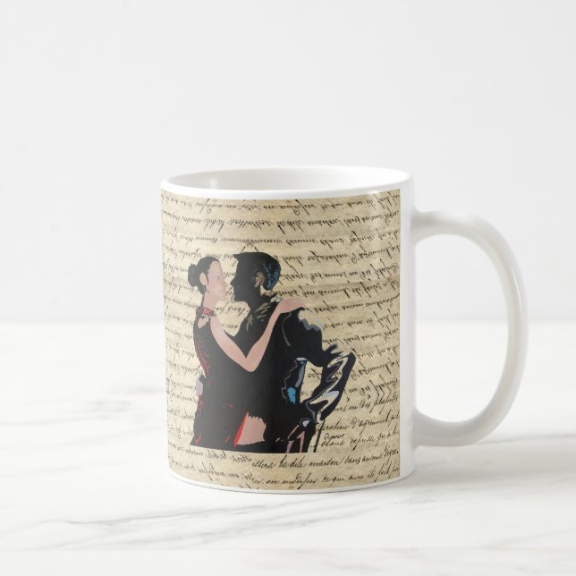 Tango dancers kaffemugg (Höger)