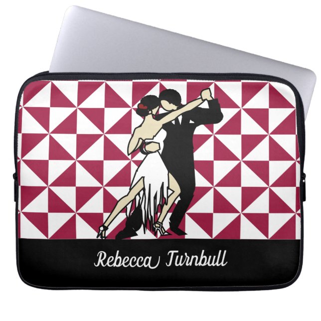 Tango Dancers Laptop Fodral (Framsidan)