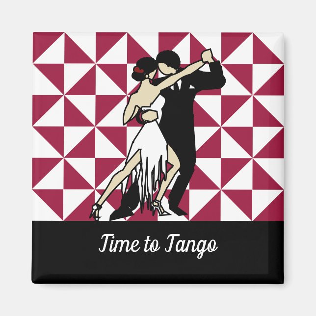 Tango Dancers Magnet (Framsidan)