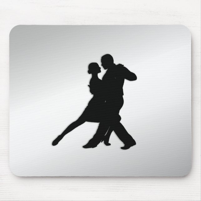 Tango Dancers Silhouette Musmatta (Framsidan)