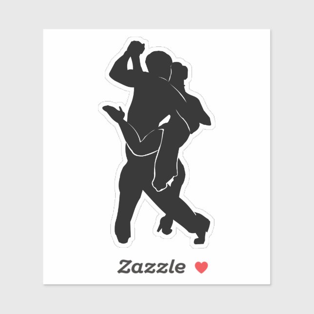 Tango Dancers Sticker Klistermärken (Ark)